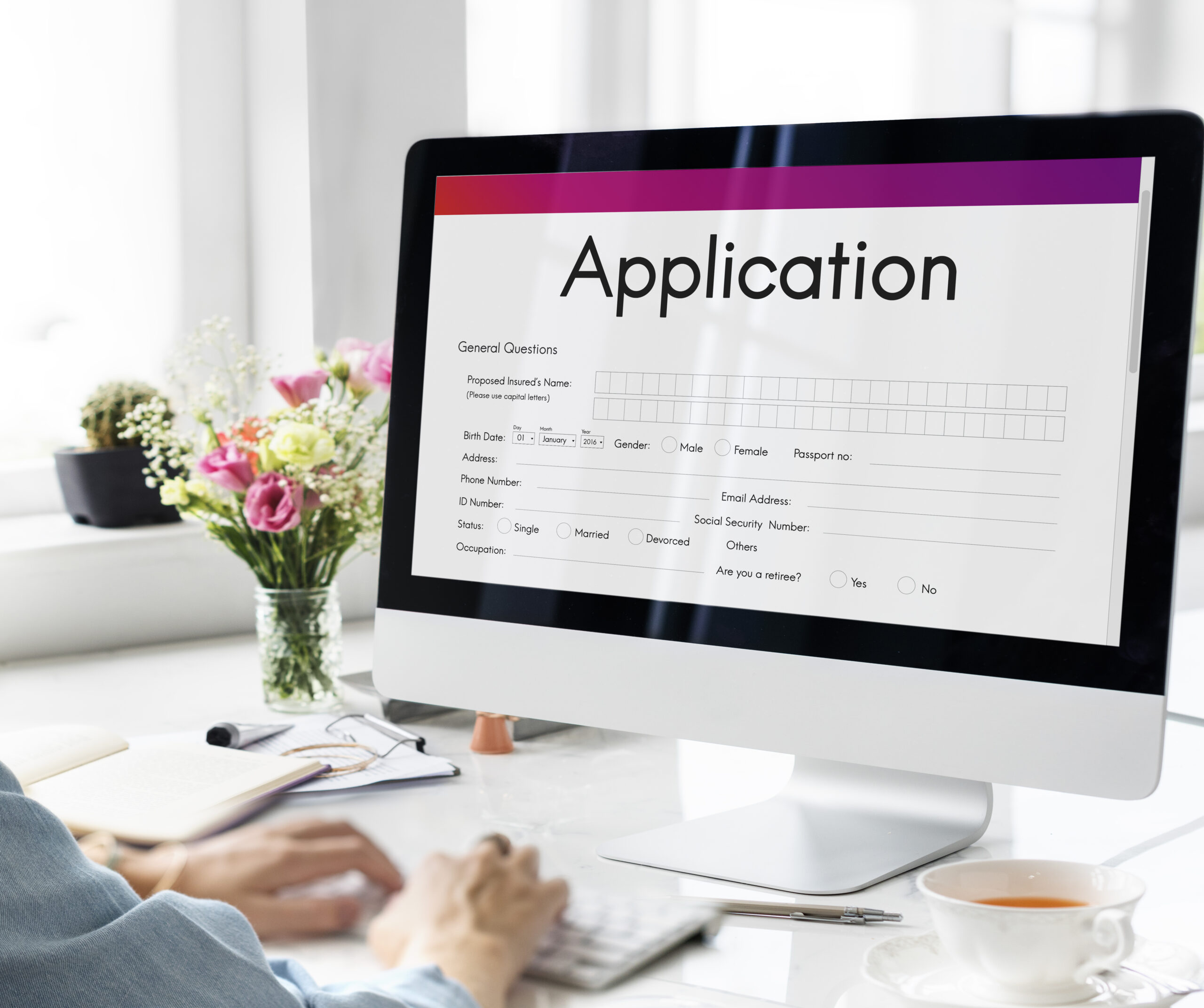 Simplify the application process